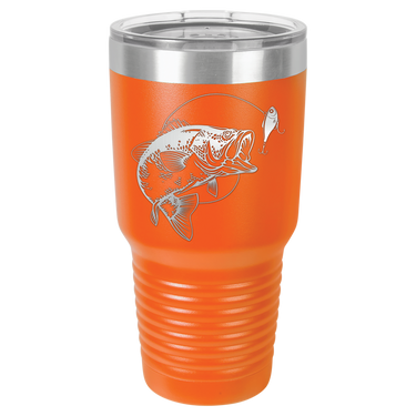 Fish With Hook Tumbler Bottle